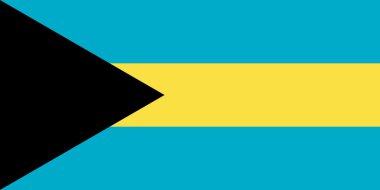 Bahamalar yatay bayrağı