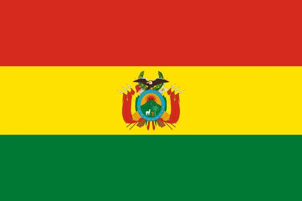 玻利维亚的旗子 — 图库照片