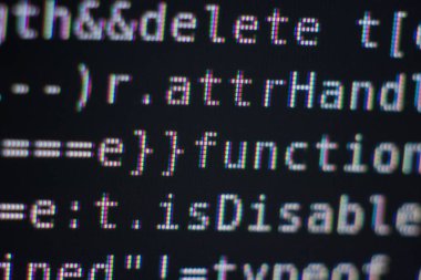 Program kodu ekranda