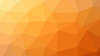 8 k soyut üçgen poligon turuncu arka plan