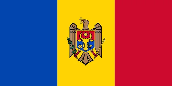 Bandera de Moldova —  Fotos de Stock