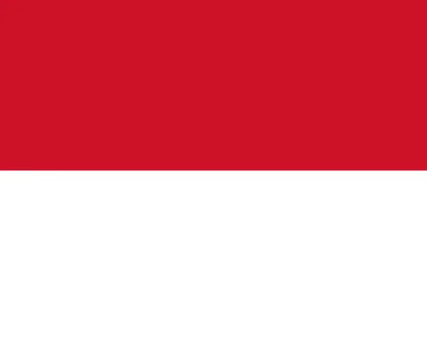 Flag of Monaco — Stock Photo, Image
