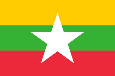 myanmar bayrağı