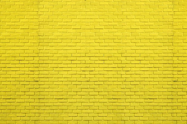 抽象的な背景の壁に黄色のレンガ パターン. — ストック写真