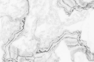 Parlak doğal mermer doku deseninin beyaz arka plan için. Cilt