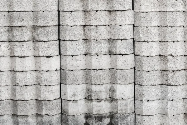 Στοίβα από παλιά γκρι τούβλο με grunge μοτίβο υφής για την περίληψη — Φωτογραφία Αρχείου