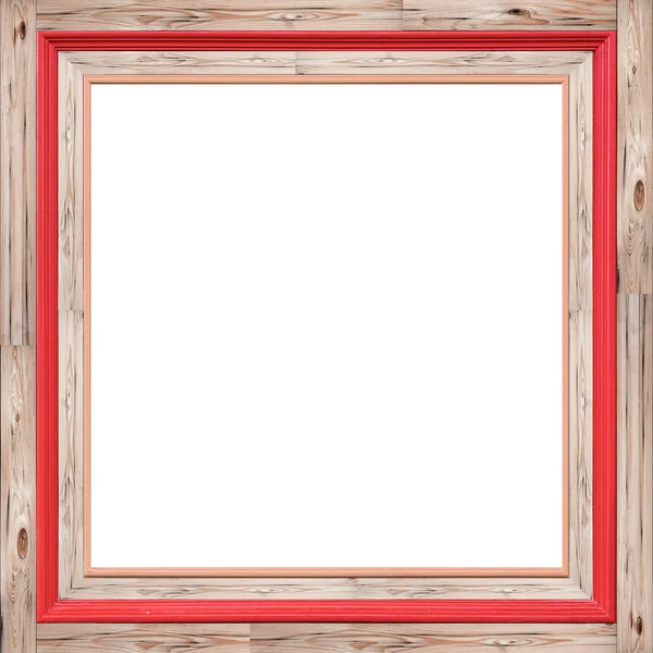 Vintage Wooden Photo Frame Texture Abstract Background — Stock Photo, Image