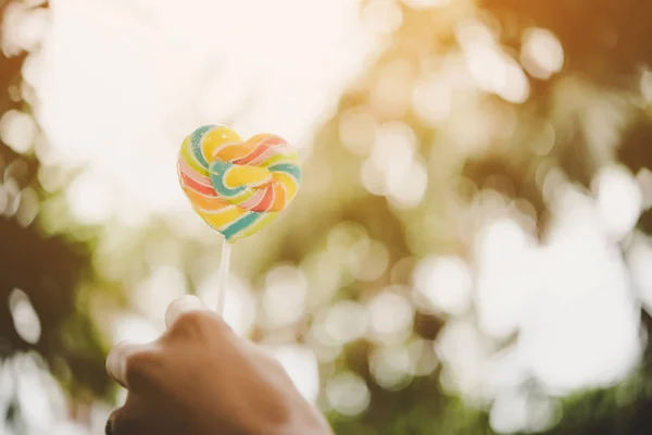 Colorful Candy Beautiful Nature — Stock Photo, Image