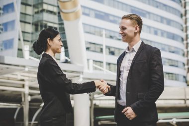 El sallayarak, fırsatlar kadar toplantı terbiye iş adamları. İş kavramı.