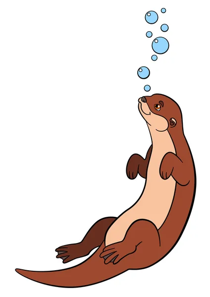 Nutria Bebe Vectores Graficos Imagenes Vectoriales Depositphotos