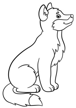 Download Baby Wolf Free Vector Eps Cdr Ai Svg Vector Illustration Graphic Art