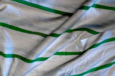 Pamuk kumaşın dokusu. Yakın plan..