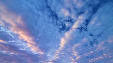 muhteşem akşam gökyüzü manzara