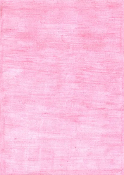 faded pink rectangle sheet of paper colored with pencil.