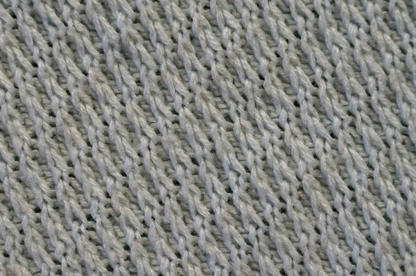 Hand knit texture on a flat plane — Stock Photo, Image