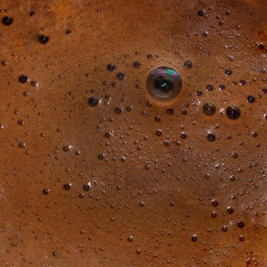 Gün ışığında kahve köpüğü dokusu