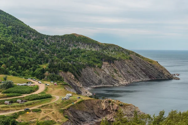 Meat Cove (Cape Breton, Новая Шотландия, Канада ) — стоковое фото