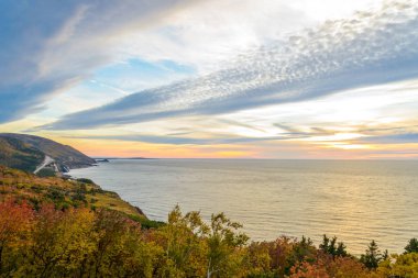 Cabot Trail Scenic view clipart