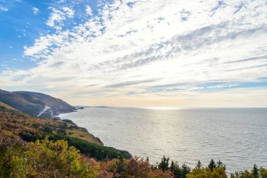 Cabot Trail doğal görünümü
