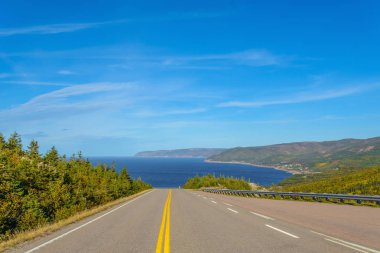 Cabot Trail doğal görünümü