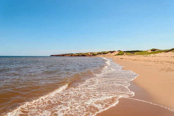 Plage Cavendish dans le parc national de l'Île-du-Prince-Édouard Images De Stock Libres De Droits