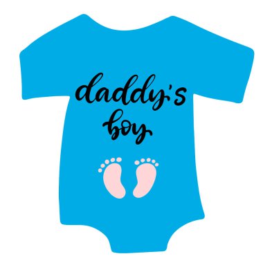 Bebek partisi davetiyesi, el yazması harflerle.