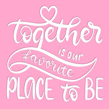 Sevgililer günün kutlu olsun vektör kartı..