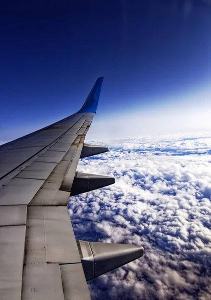 Piękny Widok Nieba Samolotu Zdjęcie Stockowe