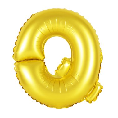 İngilizce alfabe (altın gelen harf Q)