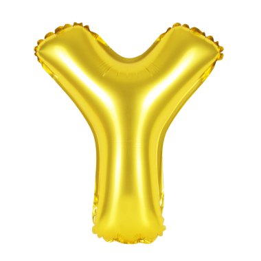 İngilizce alfabe (altın dan Y harfi)