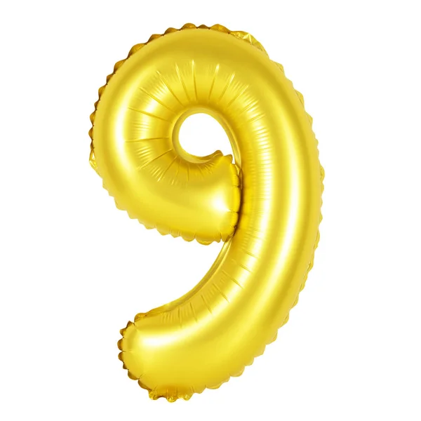 Sayı 9 (dokuz) (altın balonları)