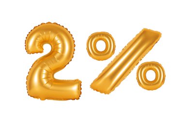 Balonlar portakal 2 yüzde iki