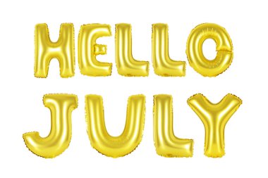 Merhaba Temmuz, altın renk