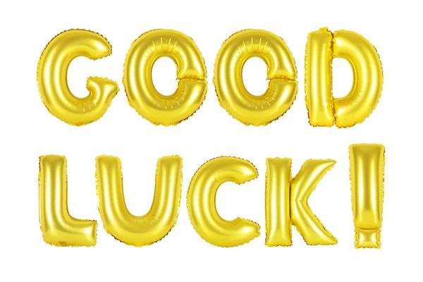Good luck, gold color — Stock Photo, Image