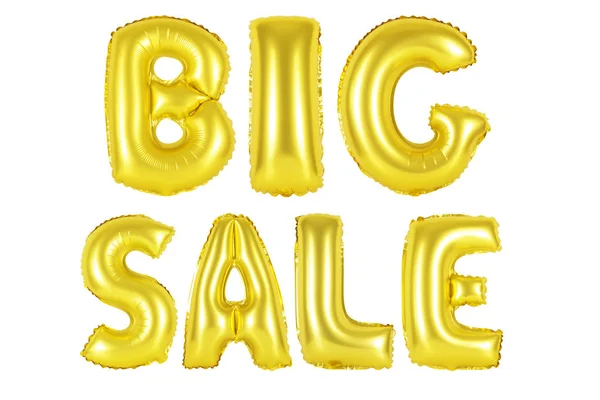 Big sale, gold color — Stock Photo, Image