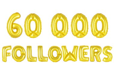 Altmış bin takipçileri, altın renk