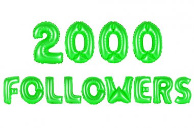 iki bin takipçileri, yeşil renk