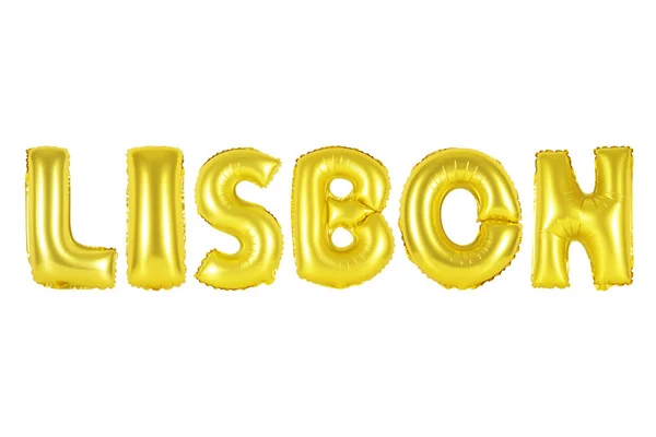 Lisbon, colore oro — Foto Stock