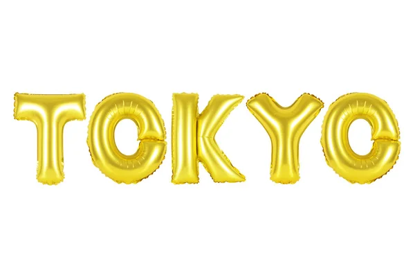 Tokyo, gold color — Stock Photo, Image