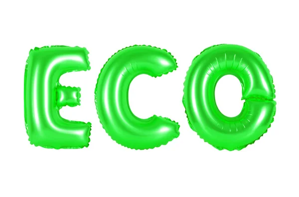 Eco, ecologia, colore verde — Foto Stock