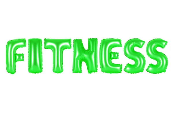 Fitness, color verde — Foto de Stock