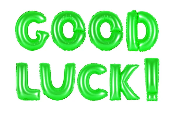 Powodzenia, zielony kolor Zdjęcie Stockowe