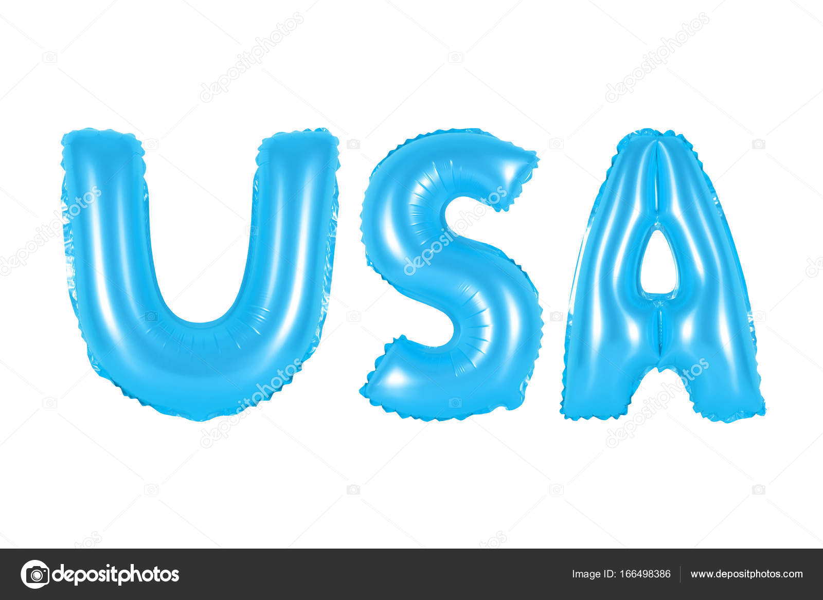 Colore Blu Di Abbreviazione Stati Uniti Damerica Stati