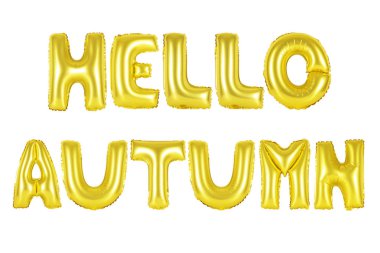 Merhaba sonbahar, altın renk