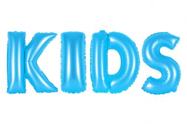 Çocuklar, mavi renk