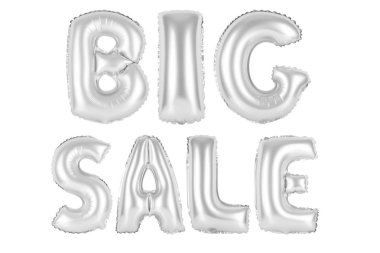 büyük bir indirim var, Krom (gri) rengi