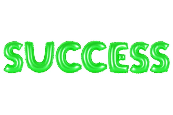 Success, green color — Stock Photo, Image