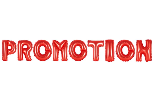 Promotie, rode kleur — Stockfoto