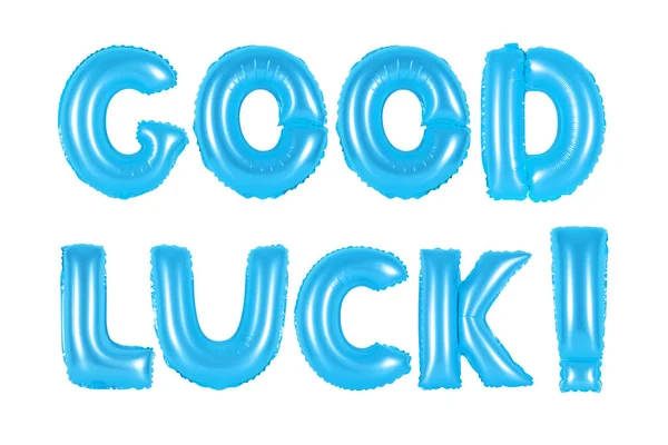 Good luck, blue color — Stock Photo, Image