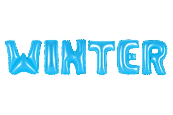 Winter, blue color — Stock Photo, Image
